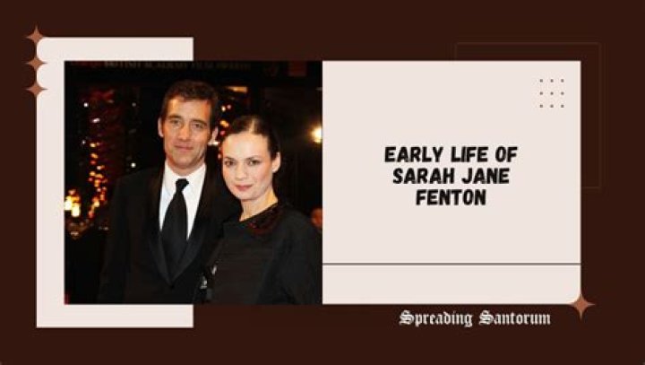 Unveiling the Life and Legacy of Sarah-Jane Fenton