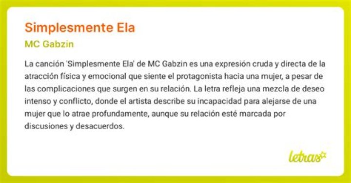 Unveiling the Meaning Behind "Simplesmente Ela Lyrics English"