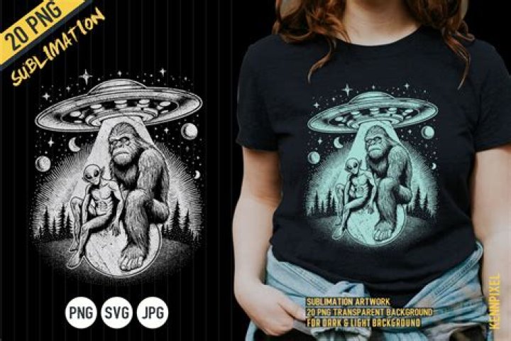 Unveiling the Mystique: The UFO and Bigfoot Shirt Phenomenon