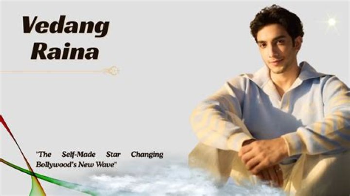 Vedang Raina: The Rising Star of Indian Cinema