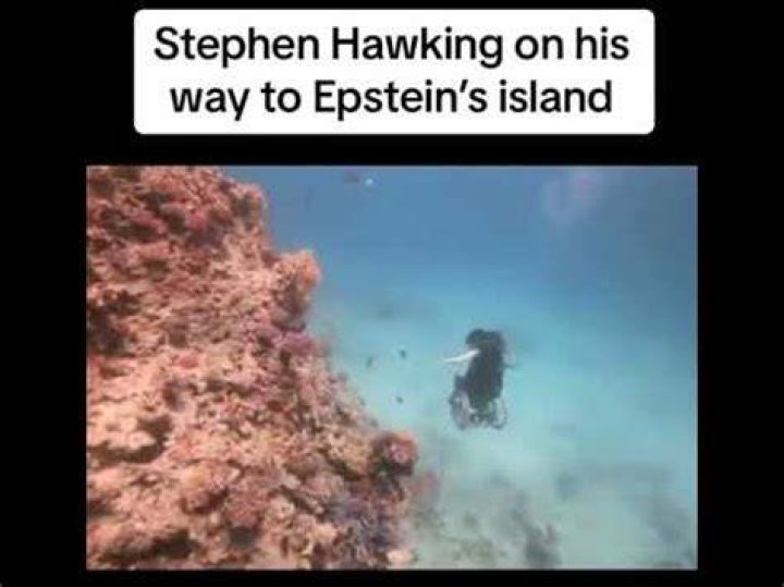 What Did Stephen Hawking Have to Do with Epstein Island?