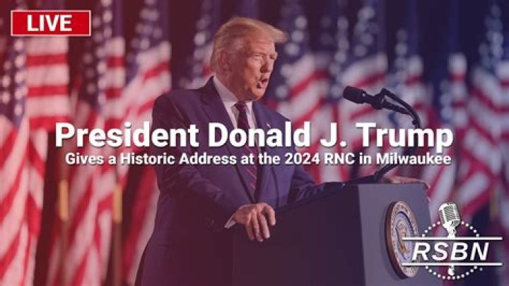 Will President Trump Address the RNC Today?