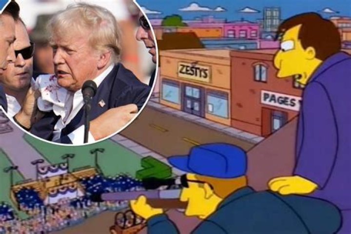 Witness the Poignant Episode: Simpsons Trump Assassination Attempt Revealed